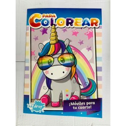 libro para colorear unicornio 566251