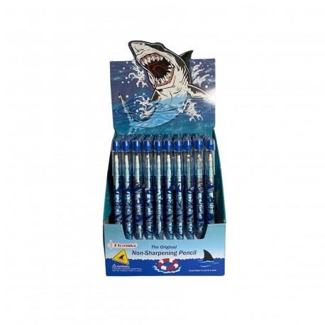 lápiz negro punta intercambiable 101847 tiburón