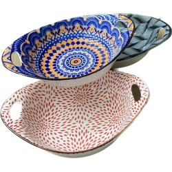 cerámica fantasía bowl 18x13x4 cm. C01 vs. modelos