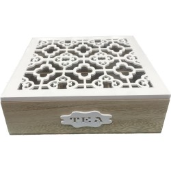 caja de madera p/ té ELG23060/9 12 divisiones