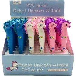 bolígrafo tinta azul unicornio 34739