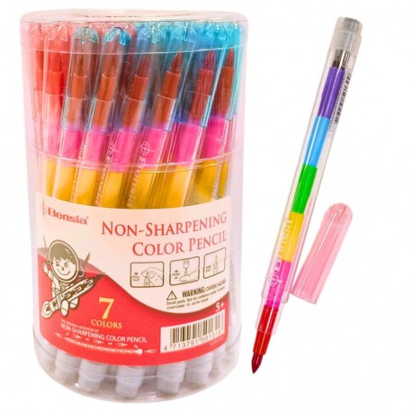 crayón 7 colores punta intercambiable 150130